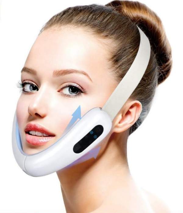 Massageador Facial Redutor de Papada e Rugas - facial em V