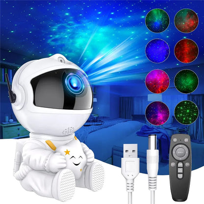 Projetor Astronauta Galáxia 4K
